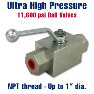 High Pressure Ball Valves