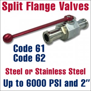 Split Flange Ball Valves