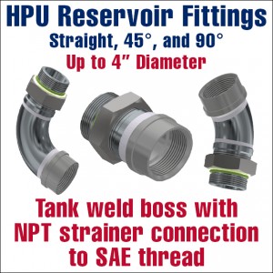 HPU Reservoir Fittings