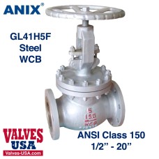 !Globe Valve, API, Carbon Steel, 150# RF Flanged, 1/2" to 20"