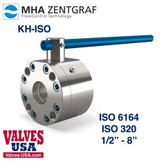 !MHA Zentgraf Large Bore Hydraulic Ball Valve with ISO Flange Connection up to 8" and 5800 PSI